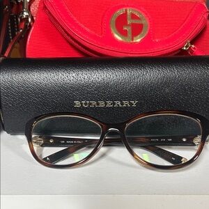 #63 Valentino glasses with Burberry case
